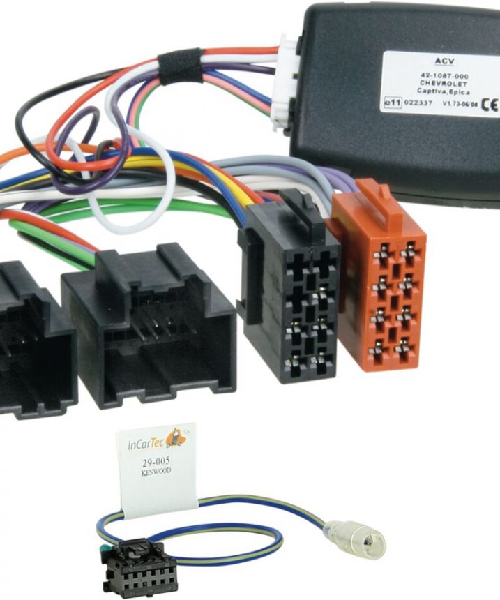 Stuurwiel bediening Chevrolet Captiva / Epica / Aveo > Kenwood 2006-2011