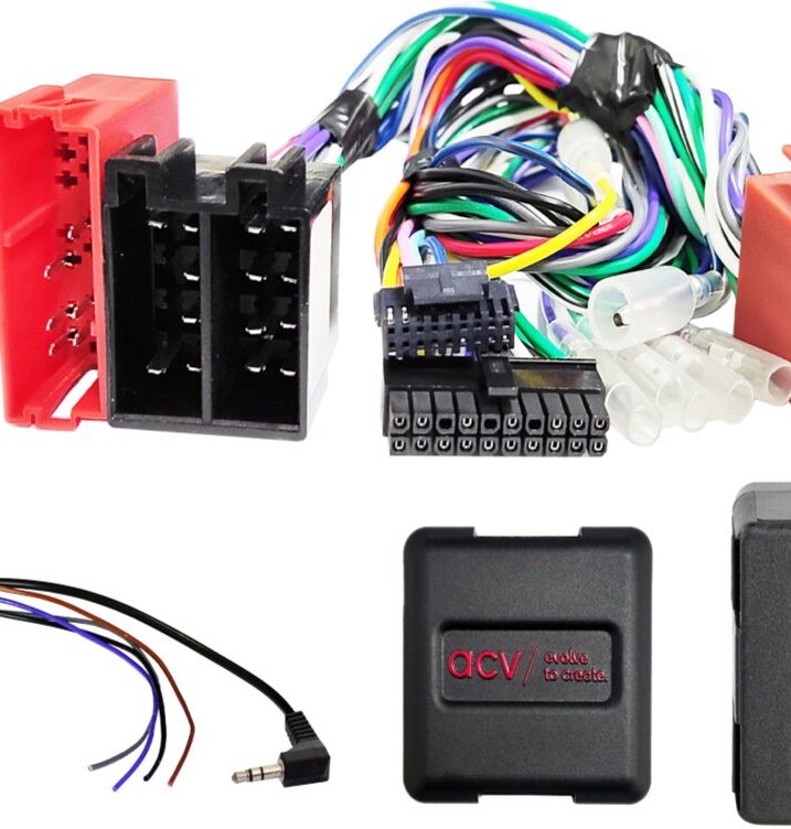 Stuurwiel bediening Audi A2/A3/A4/A6/TT ISO/Mini ISO Multilead Amp>Pro (42sad008)