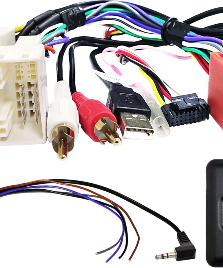 Stuurwiel bediening Hyundai/Kia Voertuigen 24Pin/18Pin Multilead USB/AUX (42shy019)