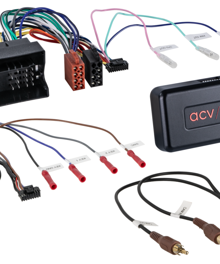 Stuurwiel bediening + Info adapter incl. lead Skoda/Volkswagen Voertuigen 40Pin Quadlock Multilead (43uvw01)