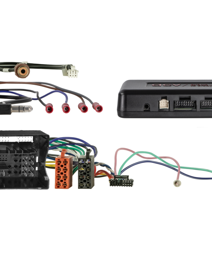 Stuurwiel bediening + Info adapter incl. lead Skoda/Volkswagen Voertuigen 52Pin Quadlock Multilead (43uvw04)